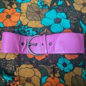 1980s Pink Belt
